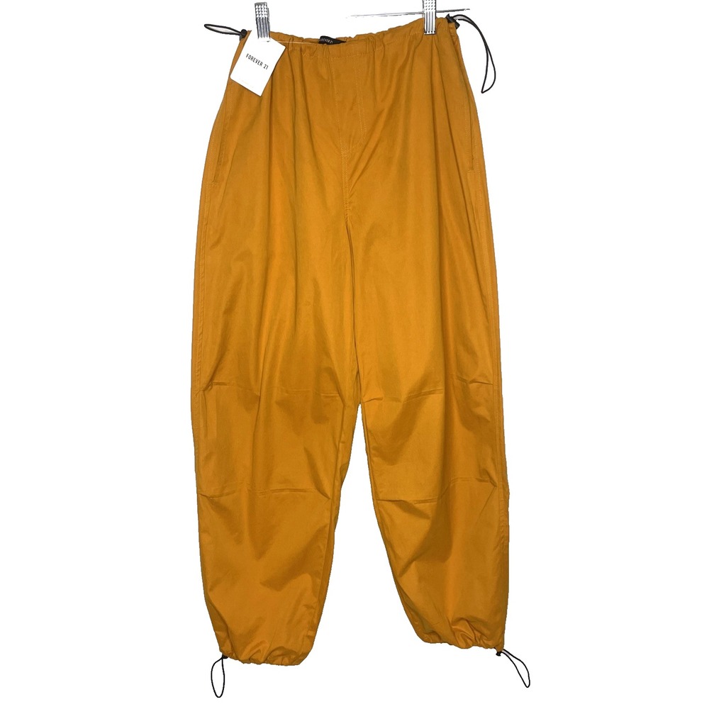 Forever 21 Womens Amber Pant‎ Jogger Sz XS Microfiber Urban Streetware Gorpcore